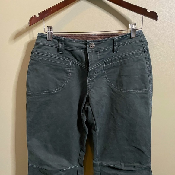 New Ladies Work Pants Woman’s Kuhl Classic Hiking Pants Utility Khaki Size 8 - Picture 5 of 13